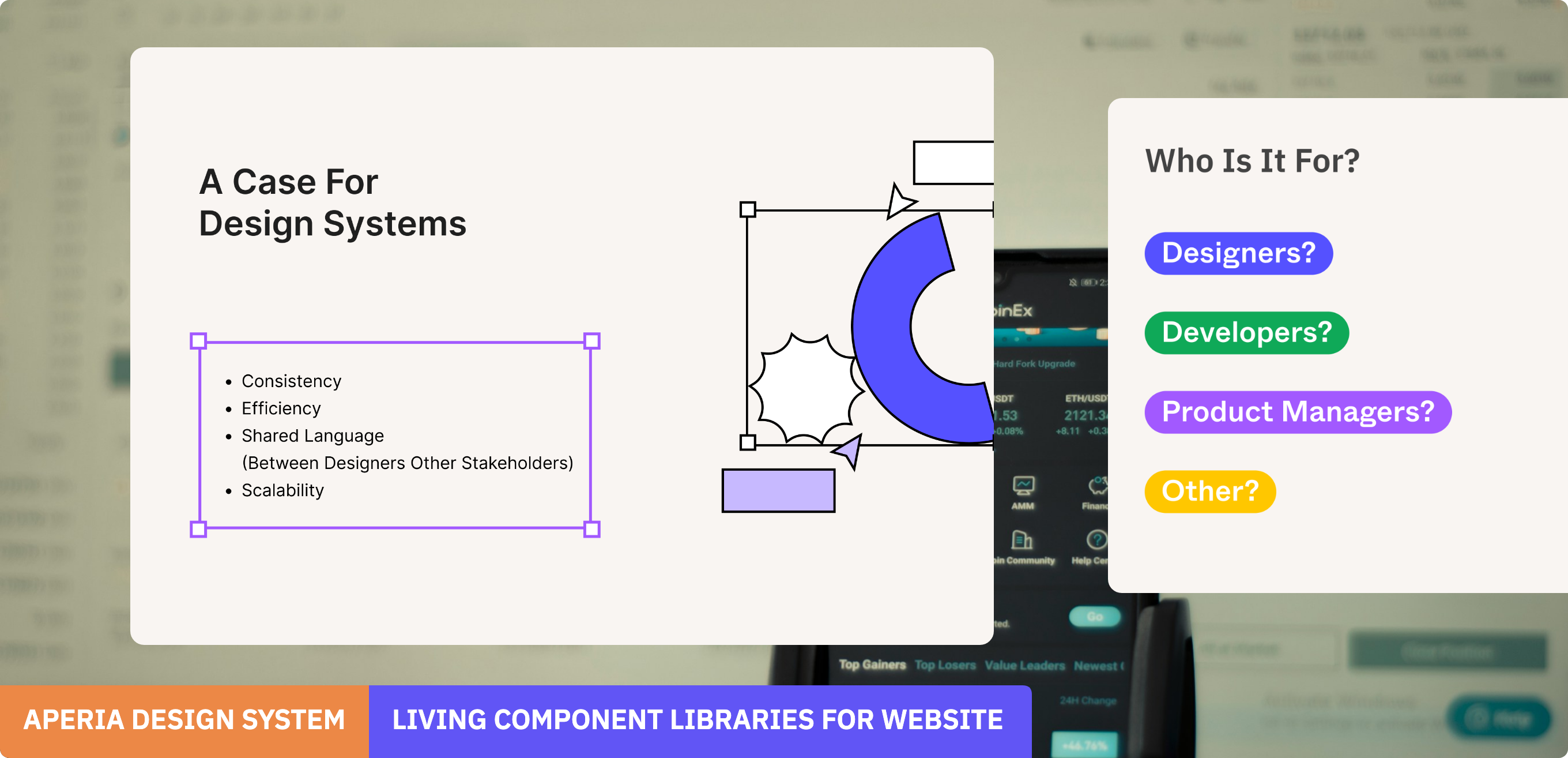 Aperia Design System banner