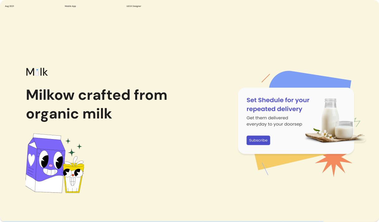 Milk Delivery App