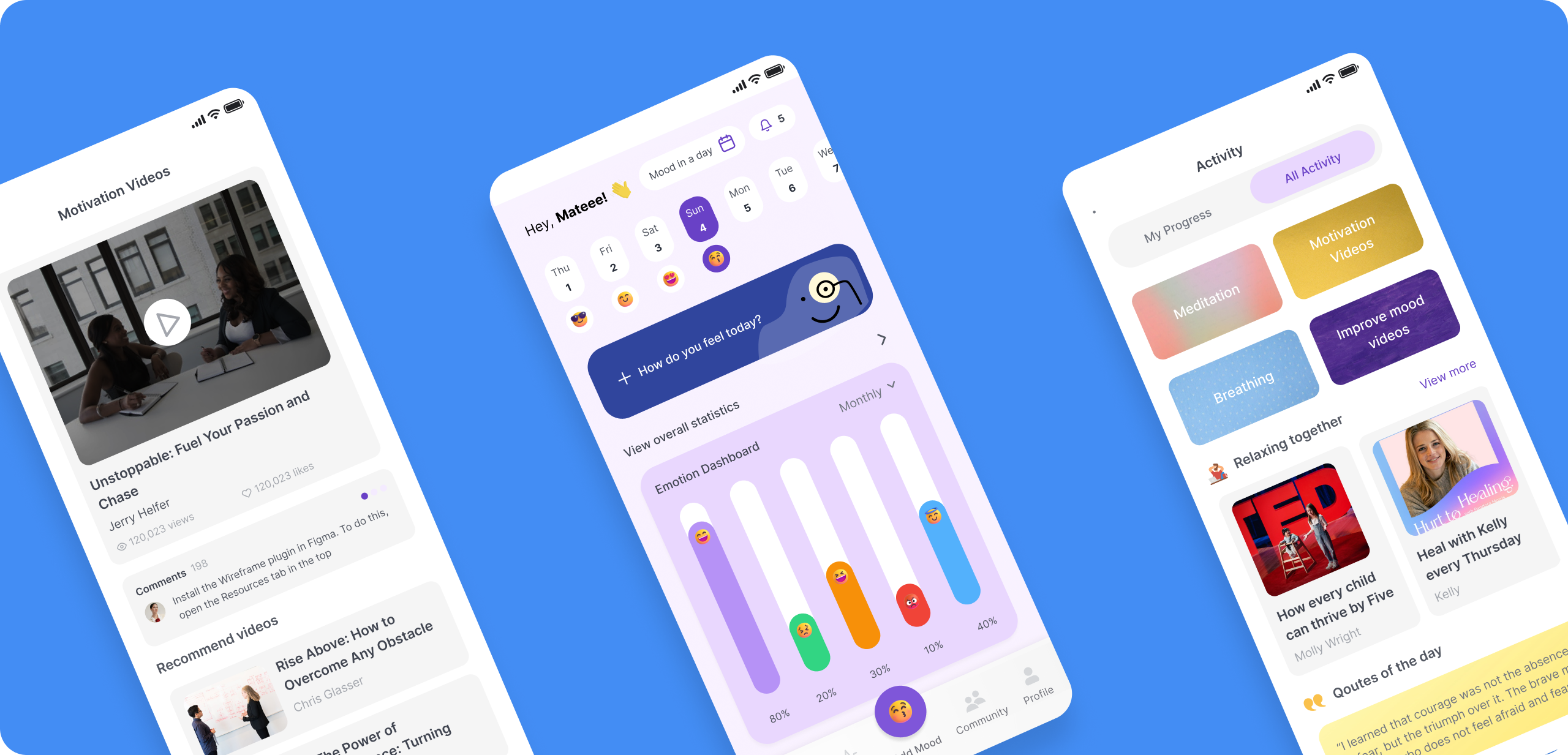 Mental Health Mobile App